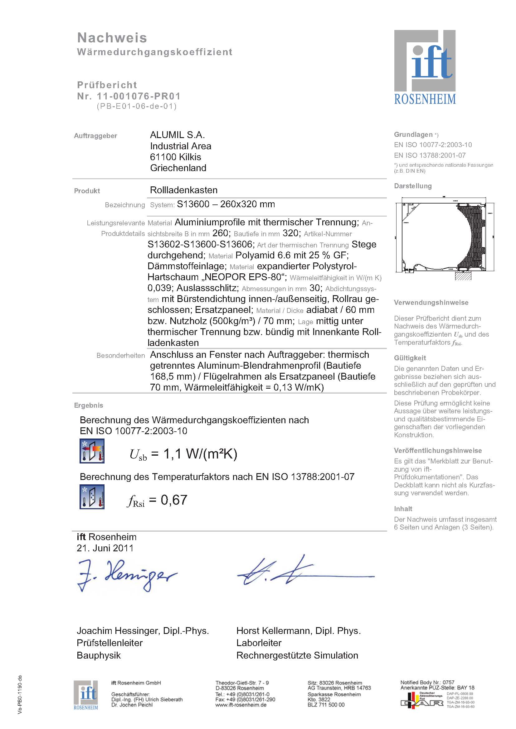 S13600 IFT DE